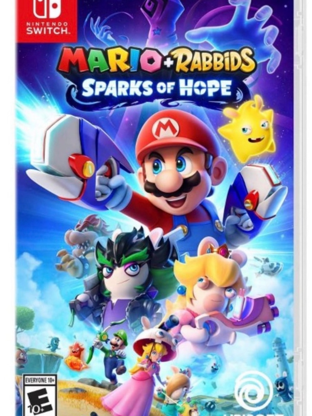 Nintendo Mario + Rabbids Sparks of Hope — Blue, Red, Yellow, Purple